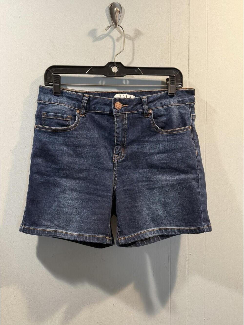 Womens Tala Denim Shorts Size 12 Blue